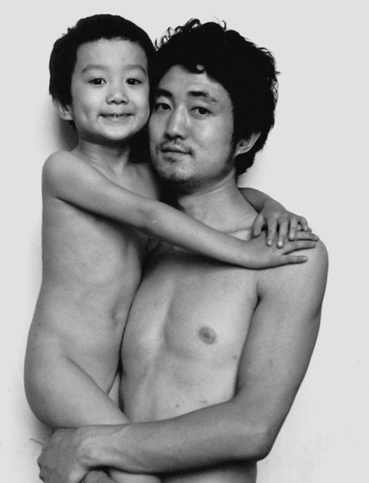 Padre e hijo misma foto 29 años (6)