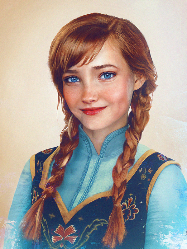 Ana de frozen en la vida real 