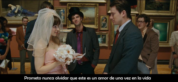 Escena de la película votos de amor día de la boda 