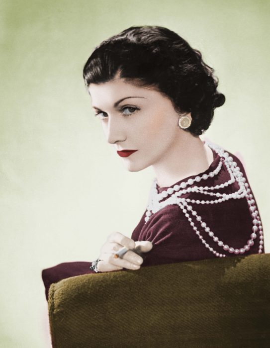 Diseñadora de modas Coco Chanel 