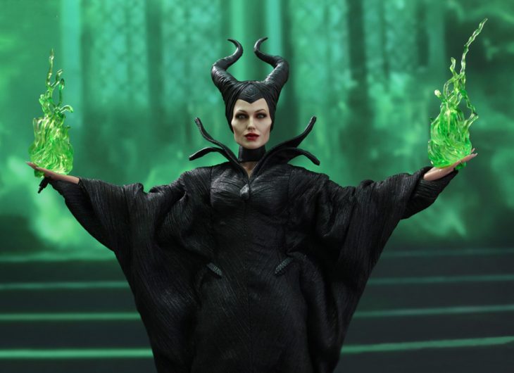 Angelina jolie como Villana de la película malefica 