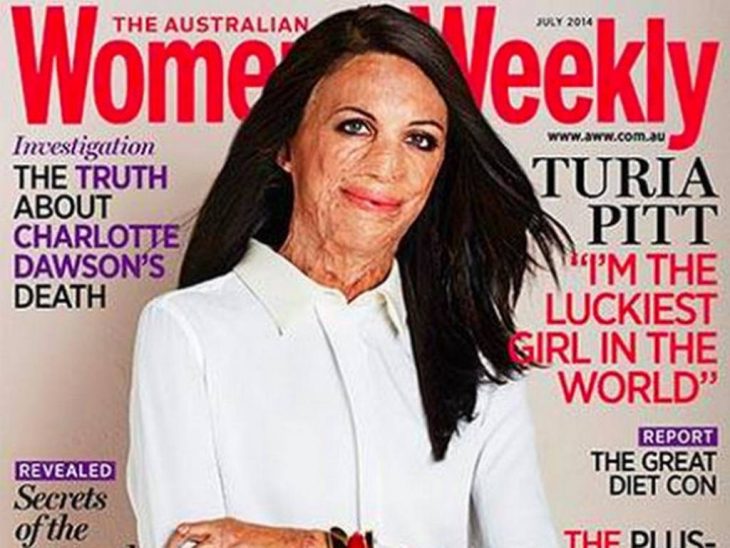 Turia Pitt en portada