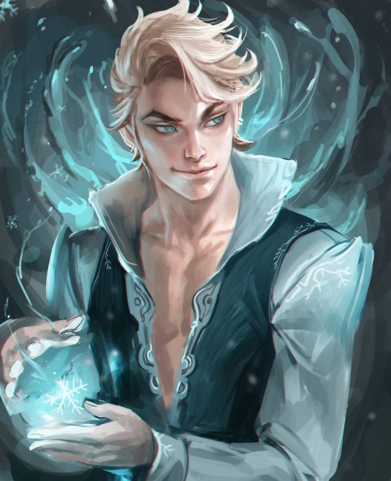 Versión masculina de Elsa de Frozen 