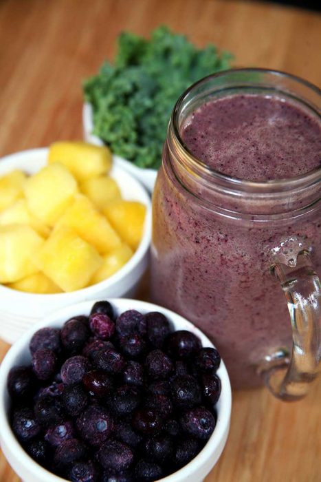 smoothies para abdomen plano