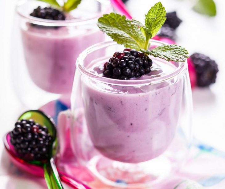 smoothies de moras