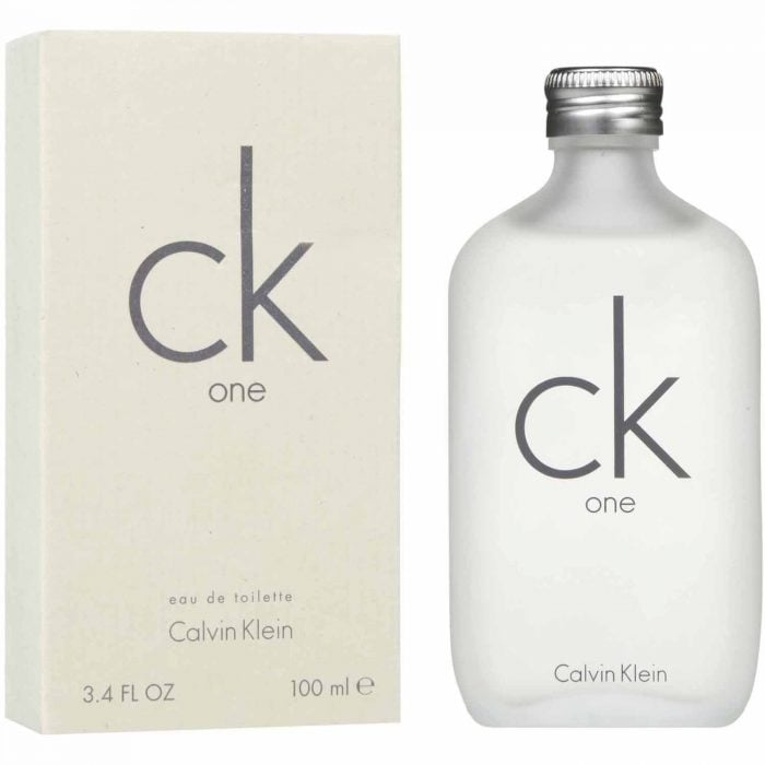 frasco perfume CK one 90s