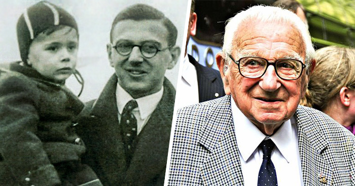 Nicholas Winton el HÉROE que salvó a 669 niños de morir en el Holocausto ha FALLECIDO