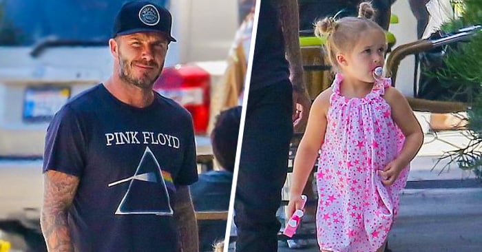 David Beckham fue JUZGADO por consentir a su hija de cuatro años, el RESPONDIÓ así