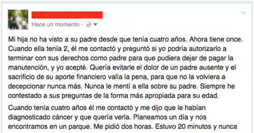 Una MADRE escribió esta increíble publicación en Facebook sobre lo que aprendió del PERDÓN