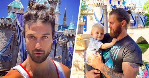 'Hombres con BUN en Disneyland' se están apoderando de Instagram y es realmente MÁGICO