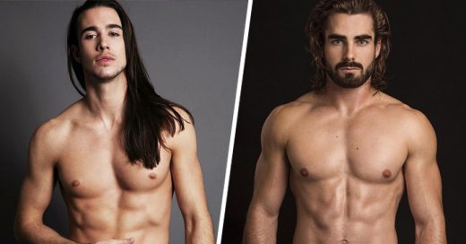 25 Hombres con cabello LARGO que lucen extremadamente SEXYS