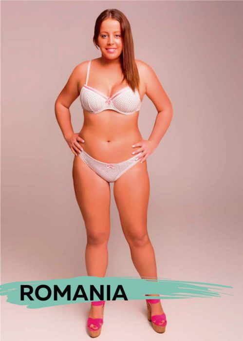 Mujer photoshopeada en Rumania 