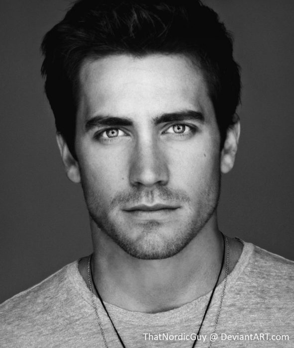 artista combina rostros de Matt Bomer y Jake Gyllenhaal