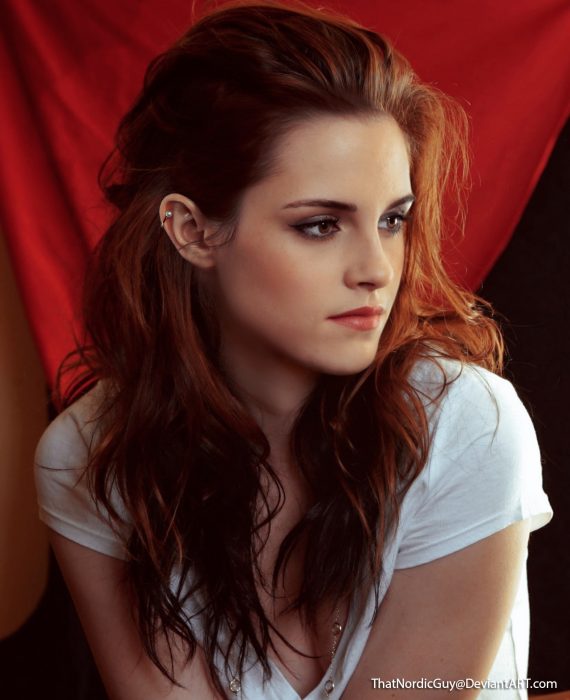 Resultado de la combinación de Kristen Stewart y Emma Watson 