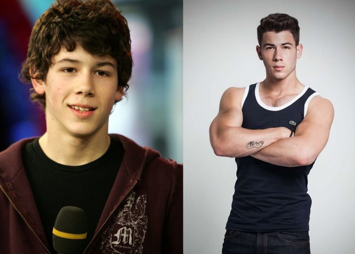 Nick jonas niño y después adulto 