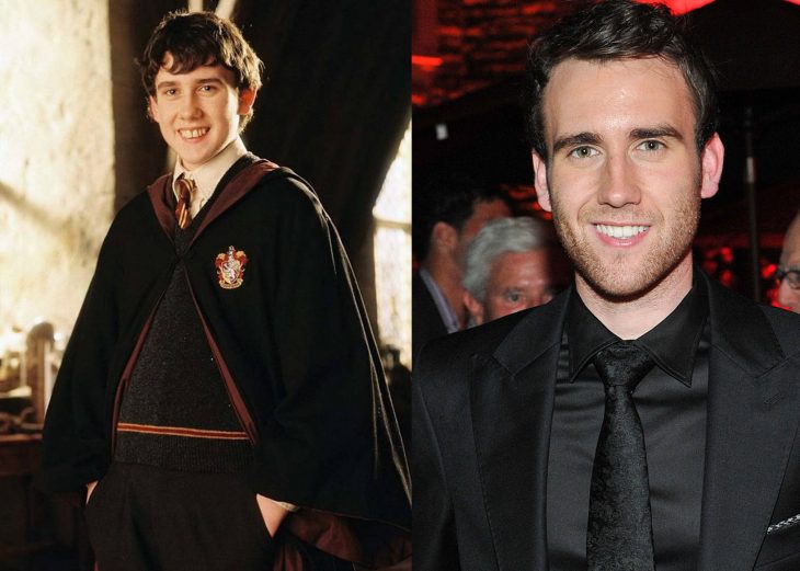 Actor de harry potter cuando era niño y después cuando es adulto 