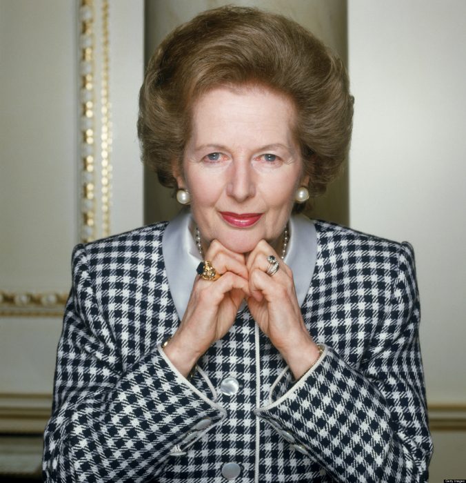 Margaret Thatcher primera ministro británica 