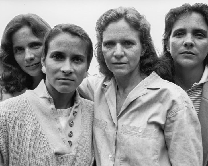 Hermanas Brown: retratos de hace 40 años 