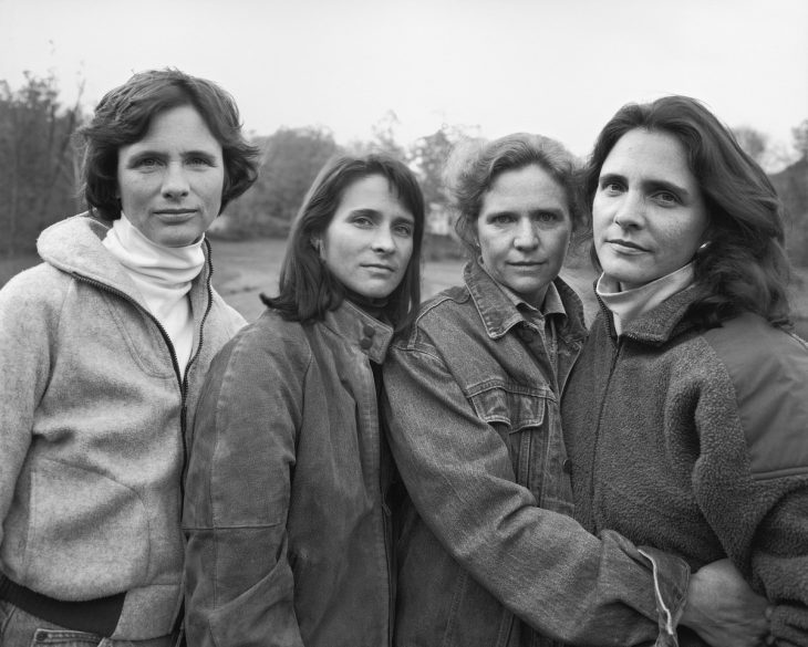 Hermanas Brown: retratos de hace 40 años 