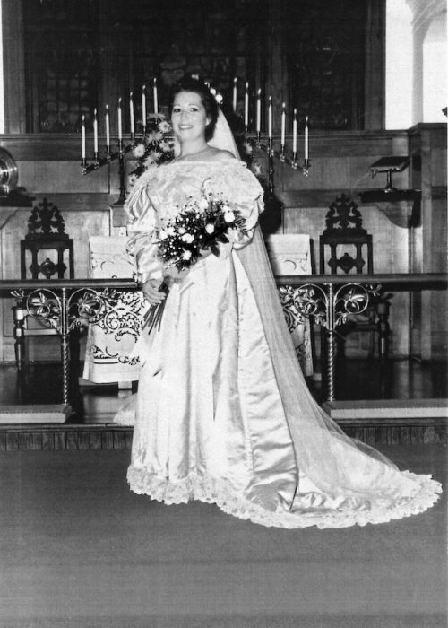 Virginia Kearns novena novia vestido 120 años