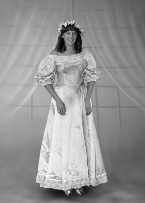 Ann Ogden décima novia vestido 120 años