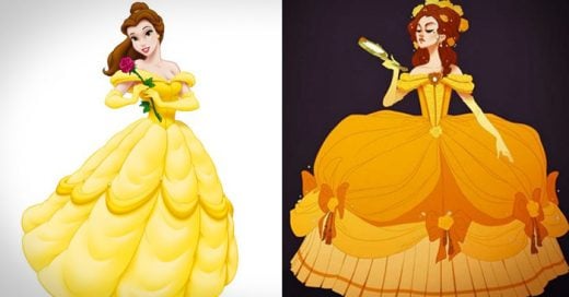 Así se verían las princesas de Disney si estuvieran vestidas de acuerdo a su época