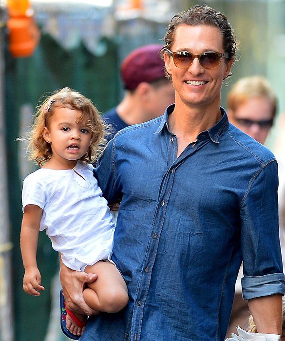 Matthew McConaughey y su hija