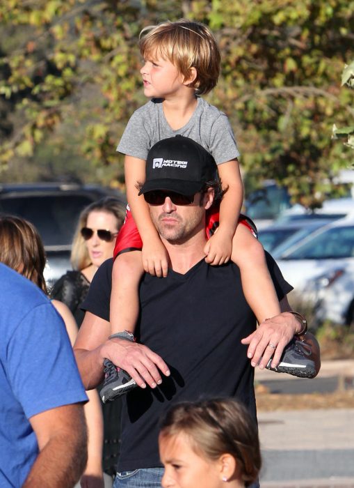 Patrick Dempsey e hijos