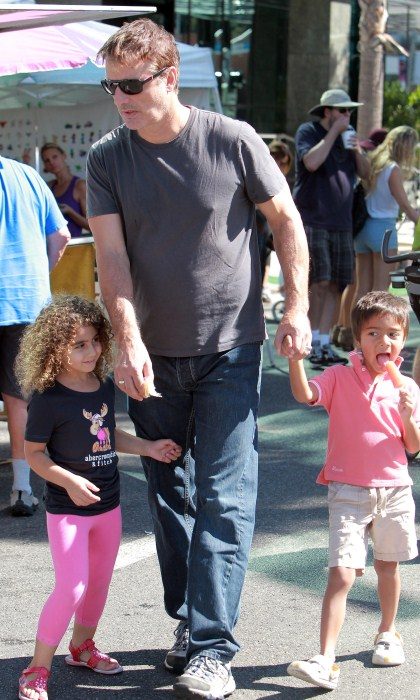 Chris Noth y su hijo 