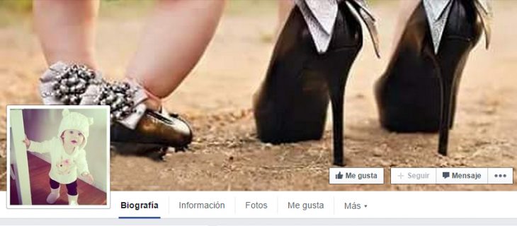 Portada de un perfil de facebook con bebés