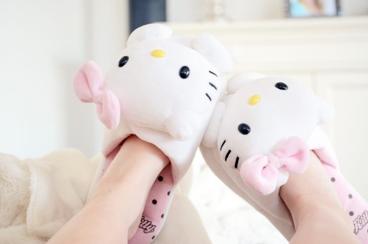 Pantuflas de Hello Kitty