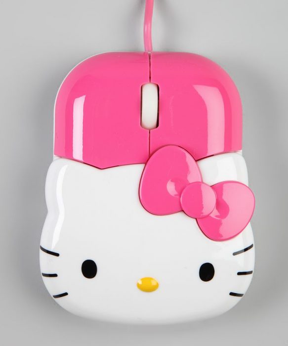 Ratón para computadora de Hello Kitty