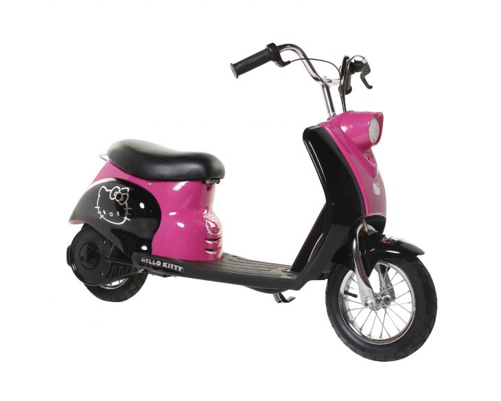 Motocicleta de Hello Kitty