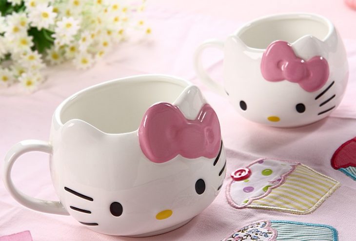 Taza para café de Hello Kitty