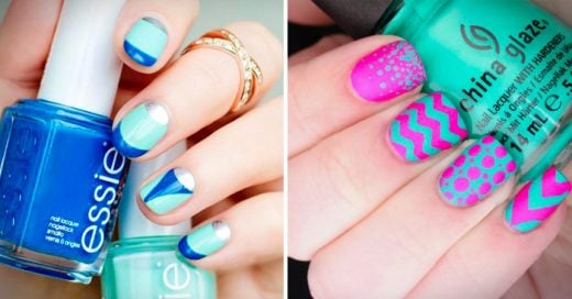 20 Divertidos diseños para decorar tus uñas cortas. ¡Lucirán perfectas!