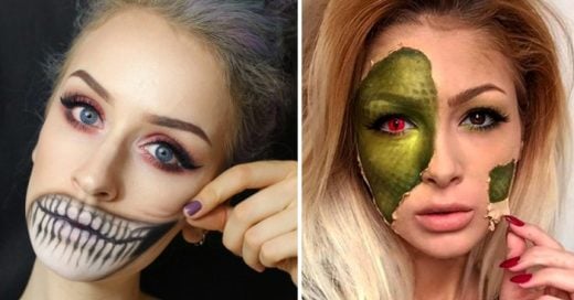 25 Ideas de maquillaje para ser la más aterradora en Halloween