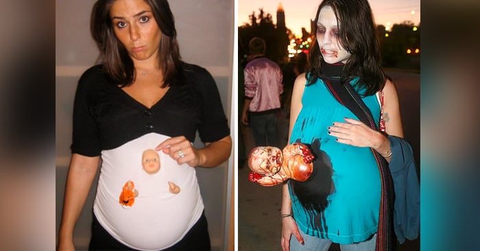 25 Creativos disfraces que las embarazadas deben usar en Halloween