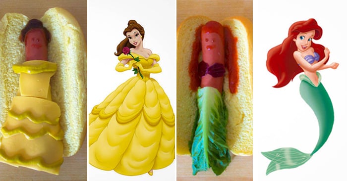 Anna Hezel y Gabriella Paiella son los cerebros detrás de este divertido proyecto de reimaginarse Las Princesas de Disney en su comida favorita