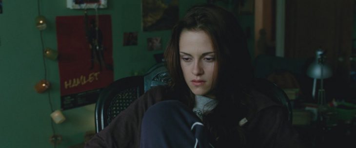 Escena de la película luna nueva bella swan deprimida 