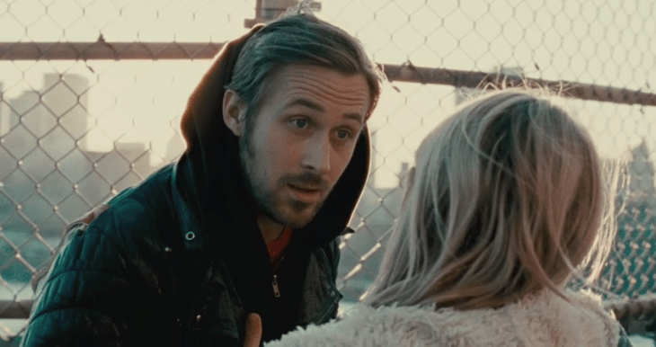 Escena de la película Blue Valentine 