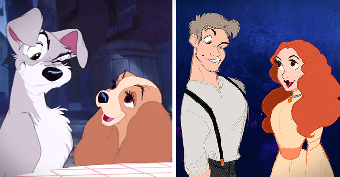 si los animales de Disney fueran humanos