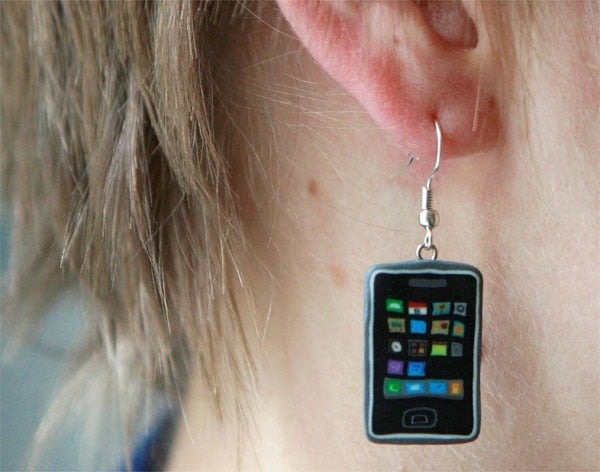 aretes de iPod