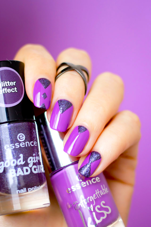 15 Diseños para lucir unas elegantes uñas color morado