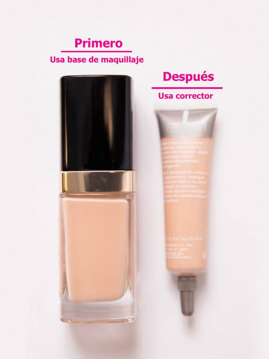 Base de maquillaje y corrector juntos 