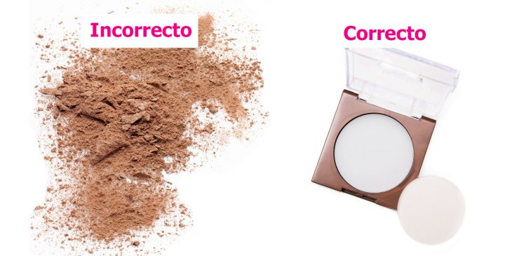 Maneras correctas e incorrectas de aplicar maquillaje 