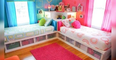 20 Increíbles ideas creativas para adornar un dormitorio compartido por niña y niño