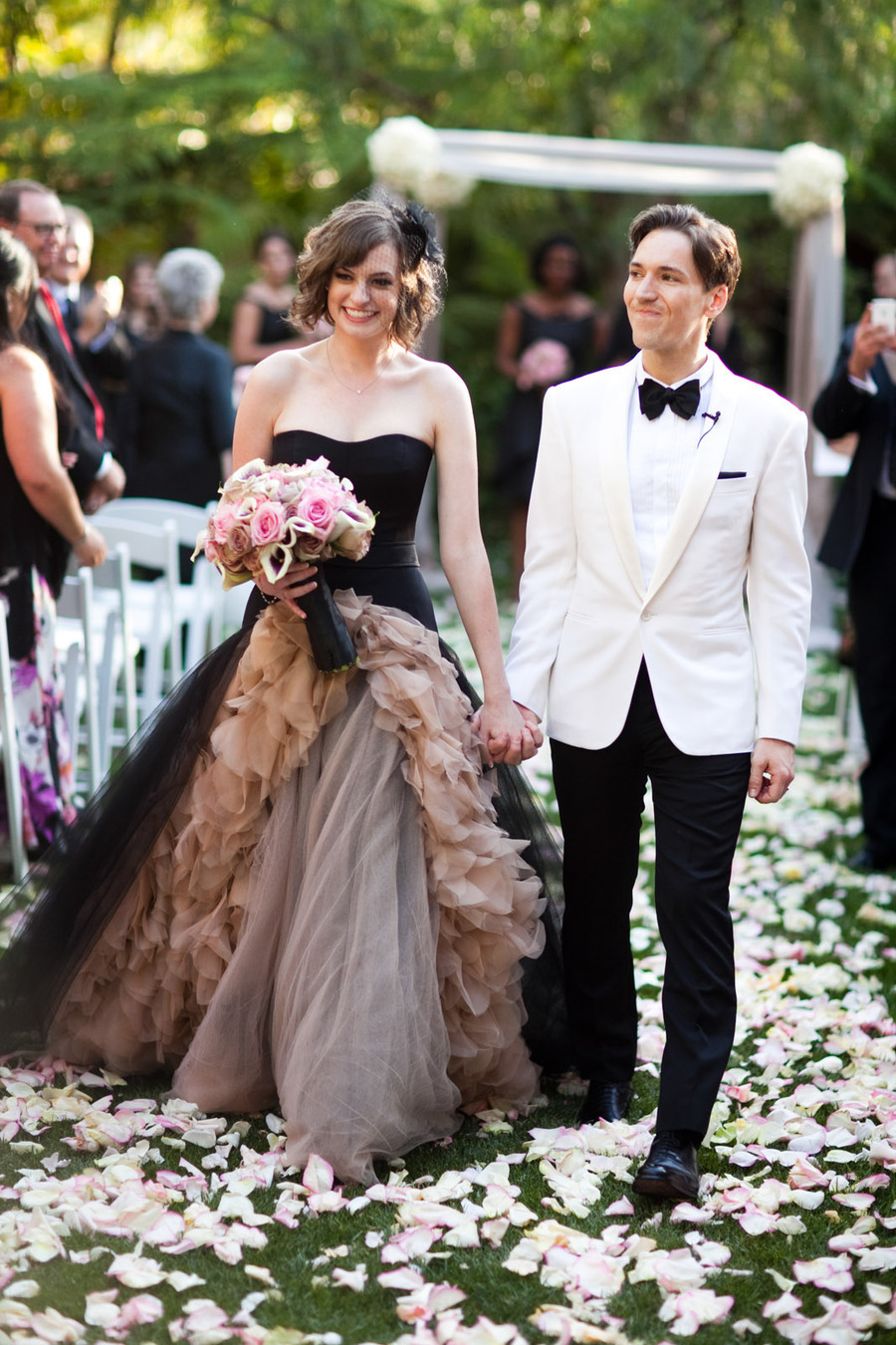 25 que usaron un vestido blanco el de su boda