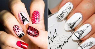 15 Increíbles diseños para decorar tus uñas inspirados en París. Te harán decir: ¡Oh, là là!