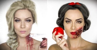 Las princesas de Disney están listas para el Halloween. ¡Son tan aterradoras!