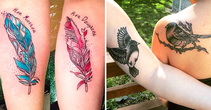 ejemplos de tatuajes entre madre e hija
